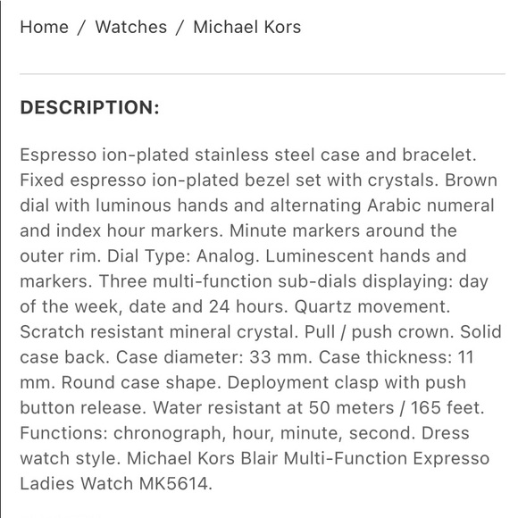 Women’s Michael Kors watch - Picture 2 of 7